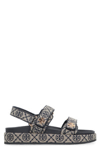 Kira fabric platform sandals